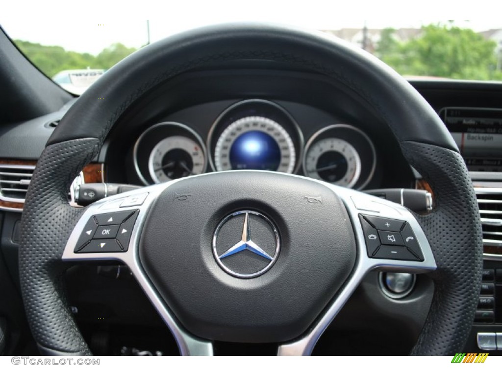 2014 E 350 4Matic Sport Sedan - Black / Black photo #22