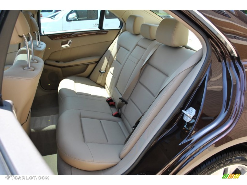 Almond Beige Interior 2010 Mercedes-Benz E 350 4Matic Sedan Photo #93701777