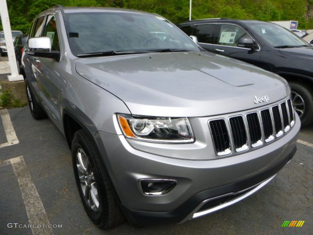 2014 Grand Cherokee Limited 4x4 - Billet Silver Metallic / Morocco Black photo #5