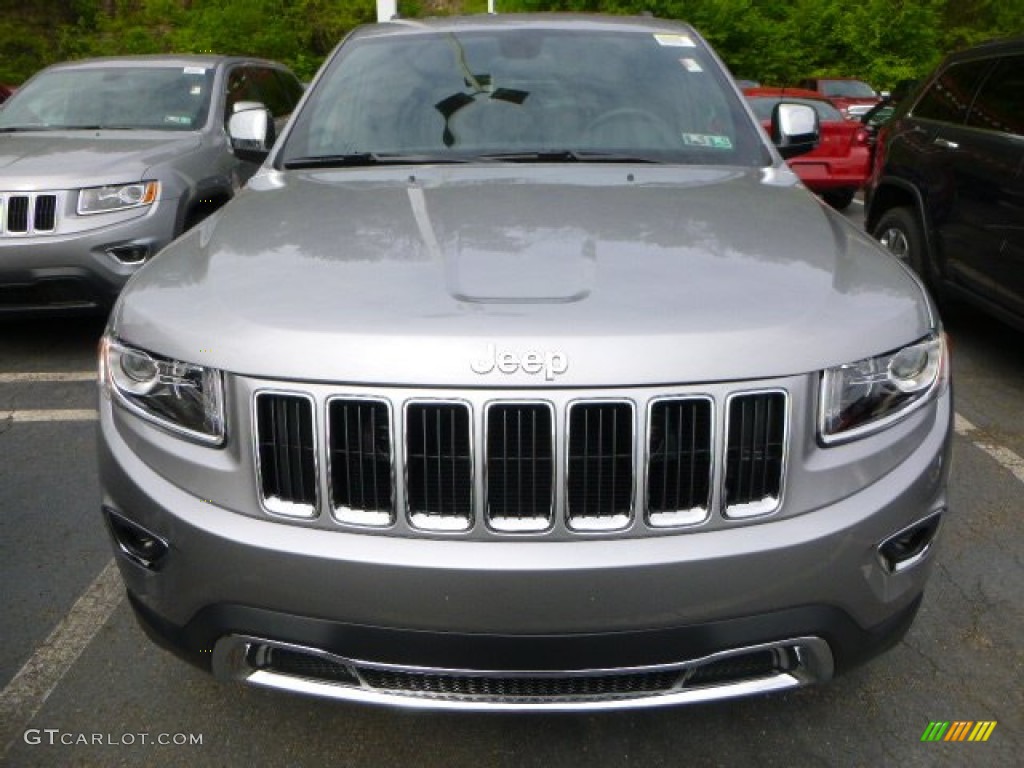 2014 Grand Cherokee Limited 4x4 - Billet Silver Metallic / Morocco Black photo #6