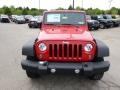 2014 Flame Red Jeep Wrangler Sport 4x4  photo #3