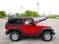2014 Flame Red Jeep Wrangler Sport 4x4  photo #5