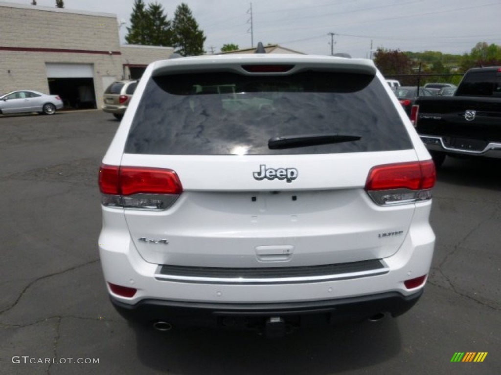 2014 Grand Cherokee Limited 4x4 - Bright White / Morocco Black photo #7