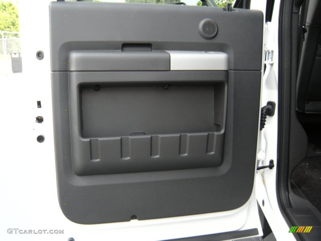 2015 F250 Super Duty Lariat Crew Cab 4x4 - White Platinum / Black photo #25
