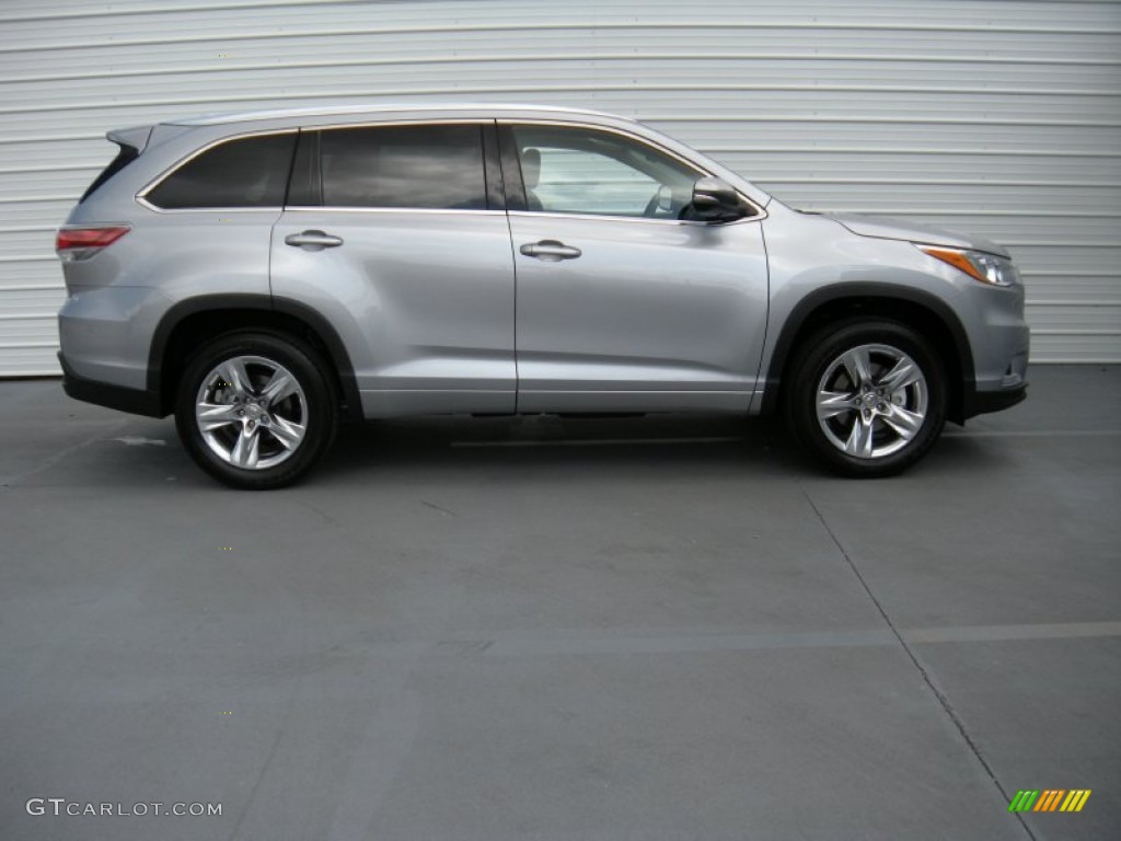 Silver Sky Metallic 2014 Toyota Highlander Limited Exterior Photo #93707739
