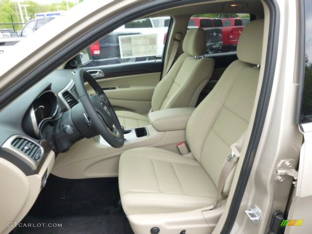 2014 Grand Cherokee Laredo 4x4 - Cashmere Pearl / New Zealand Black/Light Frost photo #10