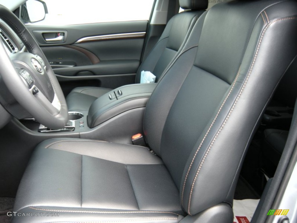 2014 Highlander Limited - Silver Sky Metallic / Black photo #25