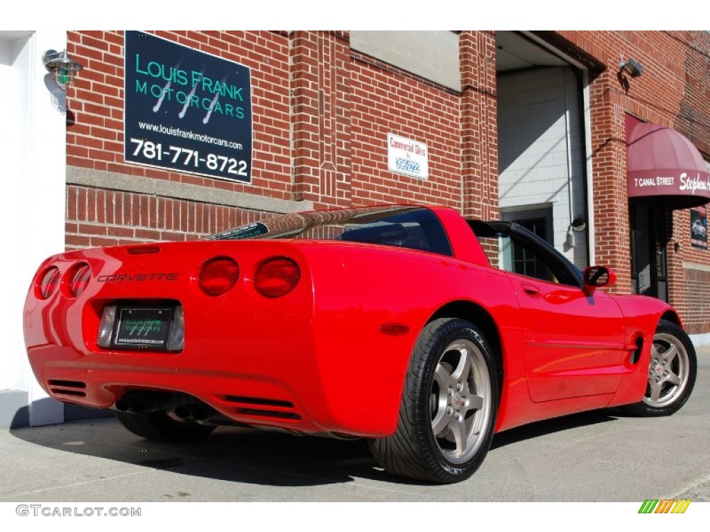 2000 Corvette Coupe - Torch Red / Black photo #5