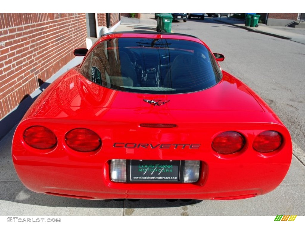 2000 Corvette Coupe - Torch Red / Black photo #8
