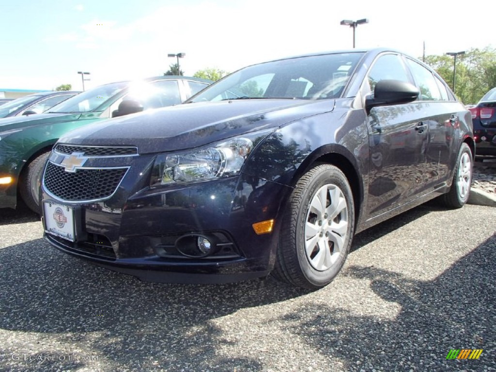 2014 Cruze LS - Blue Ray Metallic / Jet Black/Medium Titanium photo #1