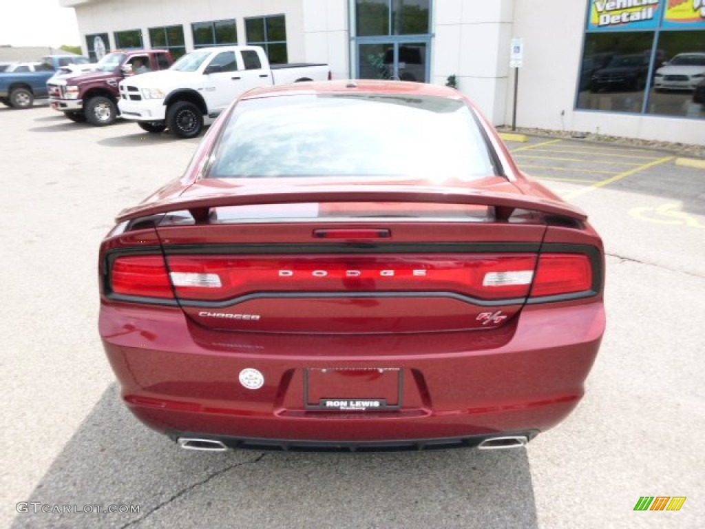 2014 Charger R/T Plus 100th Anniversary Edition - High Octane Red Pearl / Anniversary Black/Foundry Black with Cloud Overprint photo #7