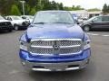 2014 Blue Streak Pearl Coat Ram 1500 Laramie Crew Cab 4x4  photo #3