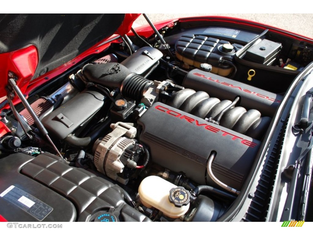 2000 Corvette Coupe - Torch Red / Black photo #75