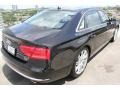 Emerald Black Metallic - A8 L 4.2 quattro Photo No. 8