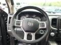 2014 Ram 1500 Black Interior Steering Wheel Photo