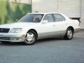 1999 Diamond White Pearl Lexus LS 400  photo #31