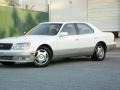 1999 Diamond White Pearl Lexus LS 400  photo #32