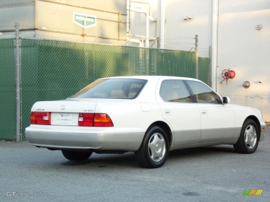 1999 LS 400 - Diamond White Pearl / Ivory photo #40