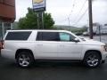 2015 White Diamond Tricoat Chevrolet Suburban LT 4WD  photo #4