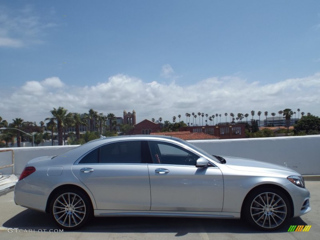 Iridium Silver Metallic 2015 Mercedes-Benz S 550 Sedan Exterior Photo #93716529