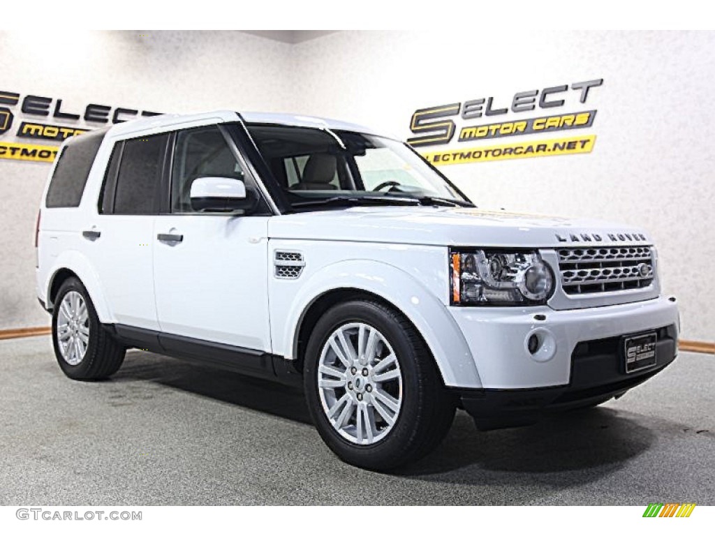 2011 LR4 HSE - Fuji White / Almond/Nutmeg photo #3