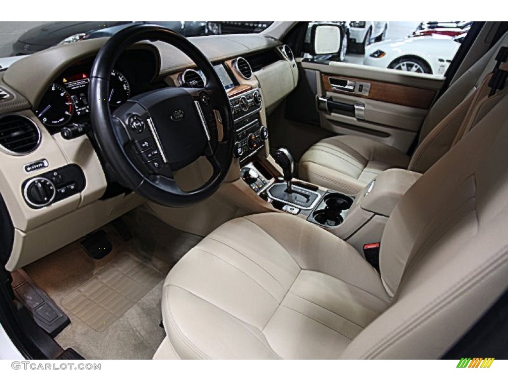 2011 LR4 HSE - Fuji White / Almond/Nutmeg photo #7