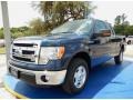 2014 Blue Jeans Ford F150 XLT SuperCab  photo #1