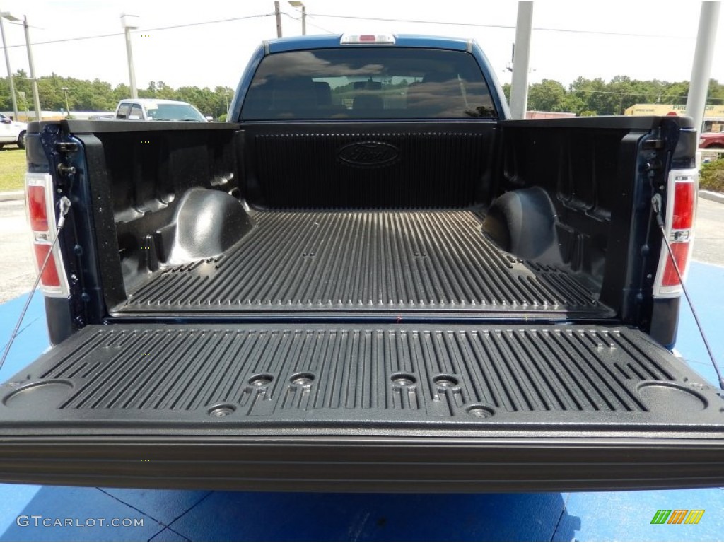 2014 F150 XLT SuperCab - Blue Jeans / Pale Adobe photo #4