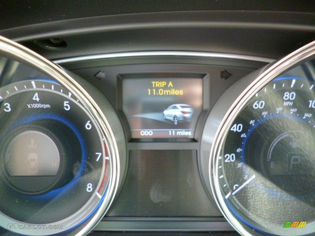 2014 Sonata Limited - Pearl White / Gray photo #20