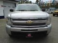 2011 Sheer Silver Metallic Chevrolet Silverado 1500 LS Extended Cab 4x4  photo #2