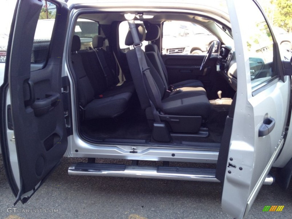 2011 Silverado 1500 LS Extended Cab 4x4 - Sheer Silver Metallic / Dark Titanium photo #16