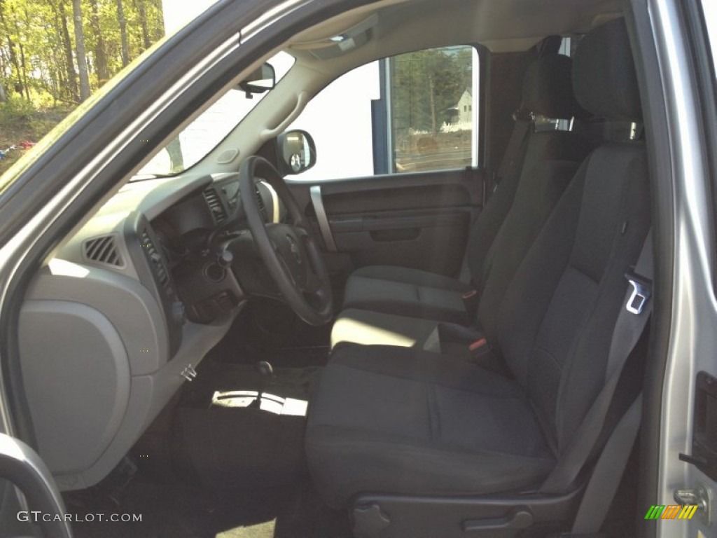 2011 Silverado 1500 LS Extended Cab 4x4 - Sheer Silver Metallic / Dark Titanium photo #20