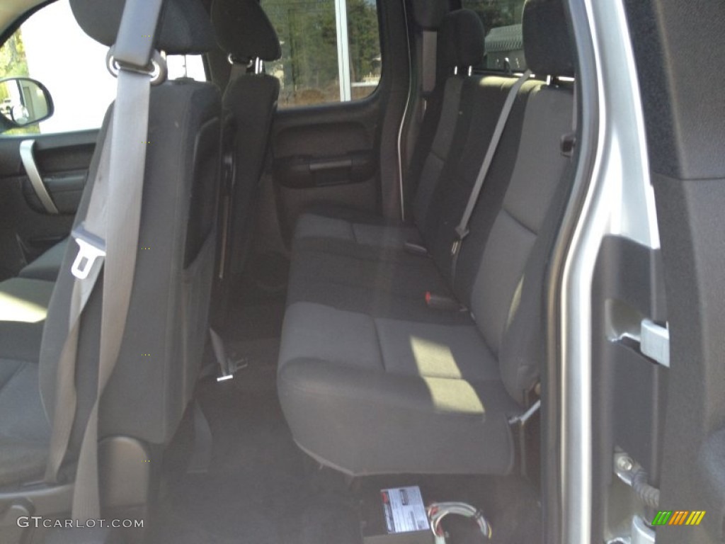 2011 Silverado 1500 LS Extended Cab 4x4 - Sheer Silver Metallic / Dark Titanium photo #23