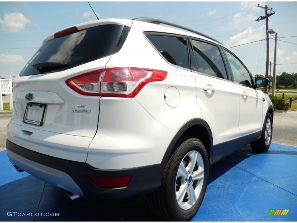 2014 Escape SE 1.6L EcoBoost - White Platinum / Medium Light Stone photo #3