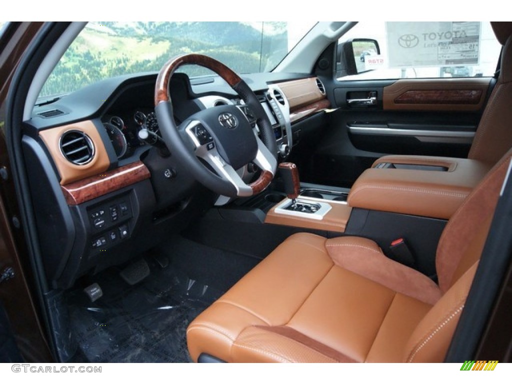 2014 Tundra 1794 Edition Crewmax 4x4 - Sunset Bronze Mica / 1794 Edition Premium Brown photo #5