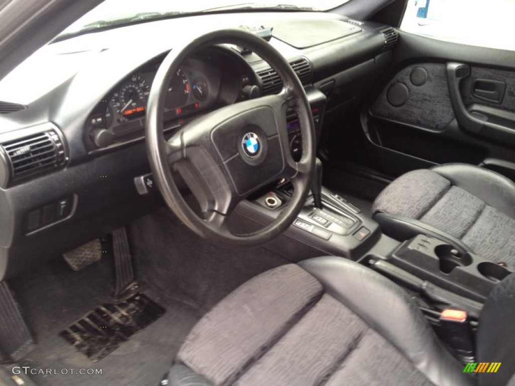 Black Interior 1997 BMW 3 Series 318ti Coupe Photo #93721482
