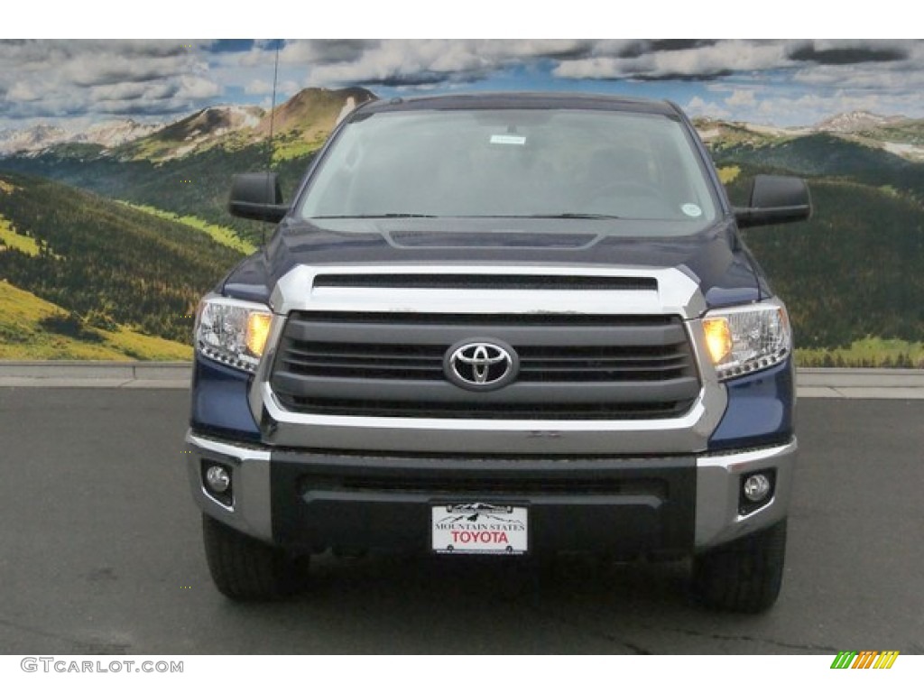 2014 Tundra SR5 Crewmax 4x4 - Blue Ribbon Metallic / Graphite photo #2