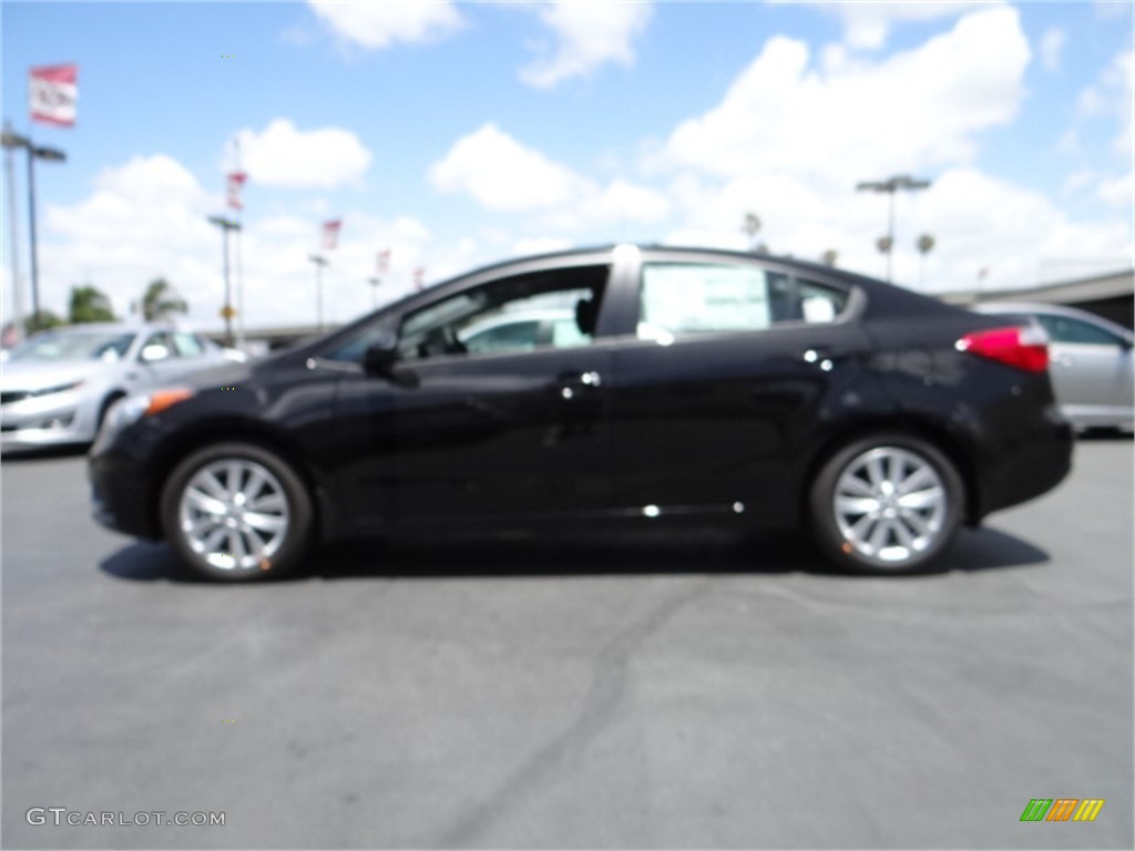 2014 Forte LX - Aurora Black / Black photo #5