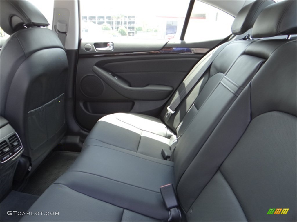2014 Cadenza Premium - Snow White Pearl / Black photo #9