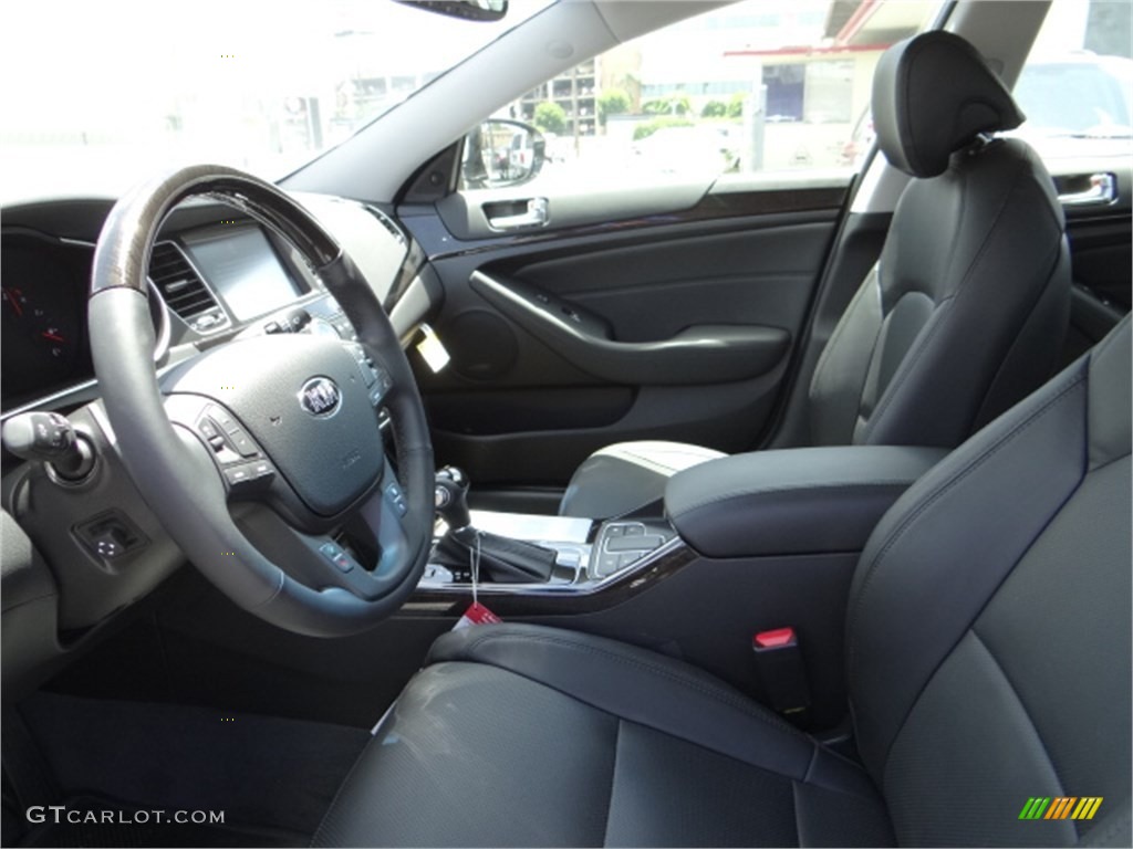 2014 Cadenza Premium - Snow White Pearl / Black photo #11