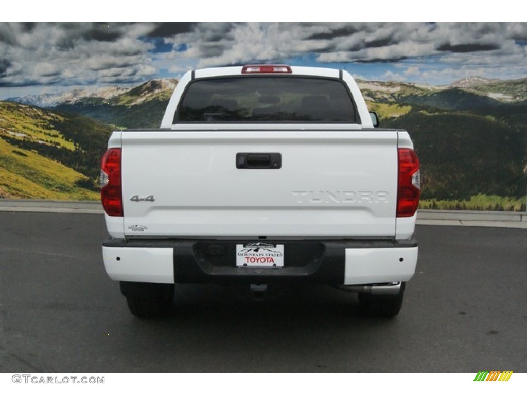 2014 Tundra Platinum Crewmax 4x4 - Super White / Graphite photo #4