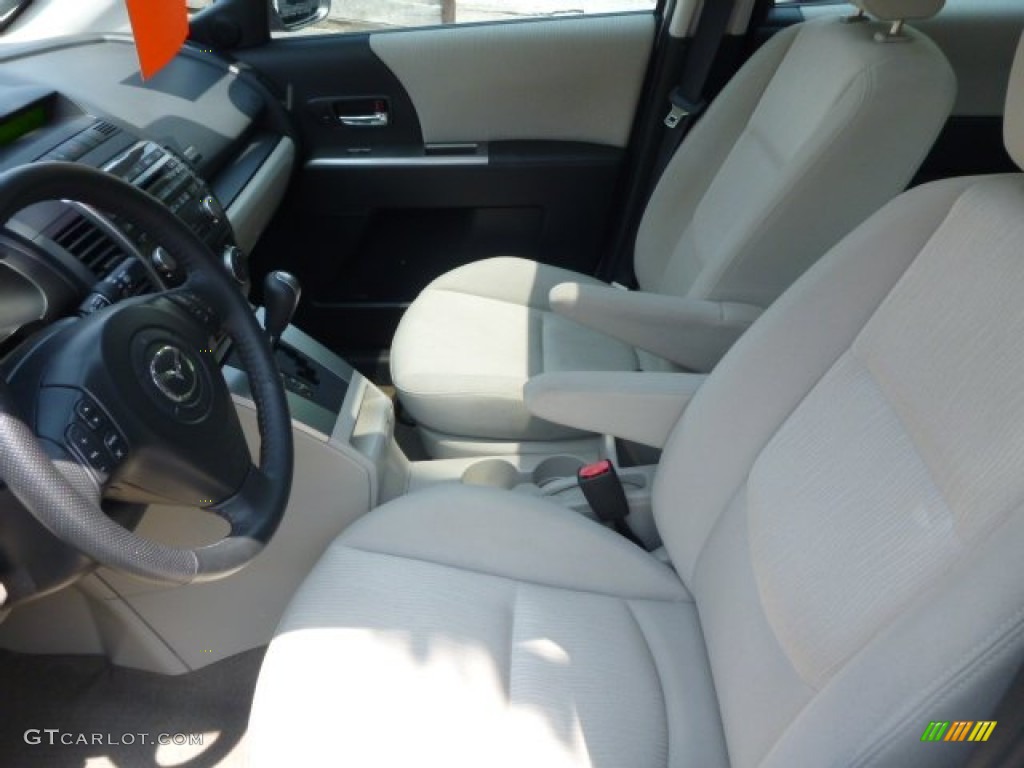 2008 MAZDA5 Touring - Crystal White / Sand photo #4