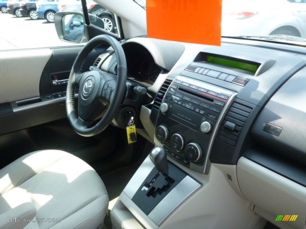 2008 MAZDA5 Touring - Crystal White / Sand photo #7