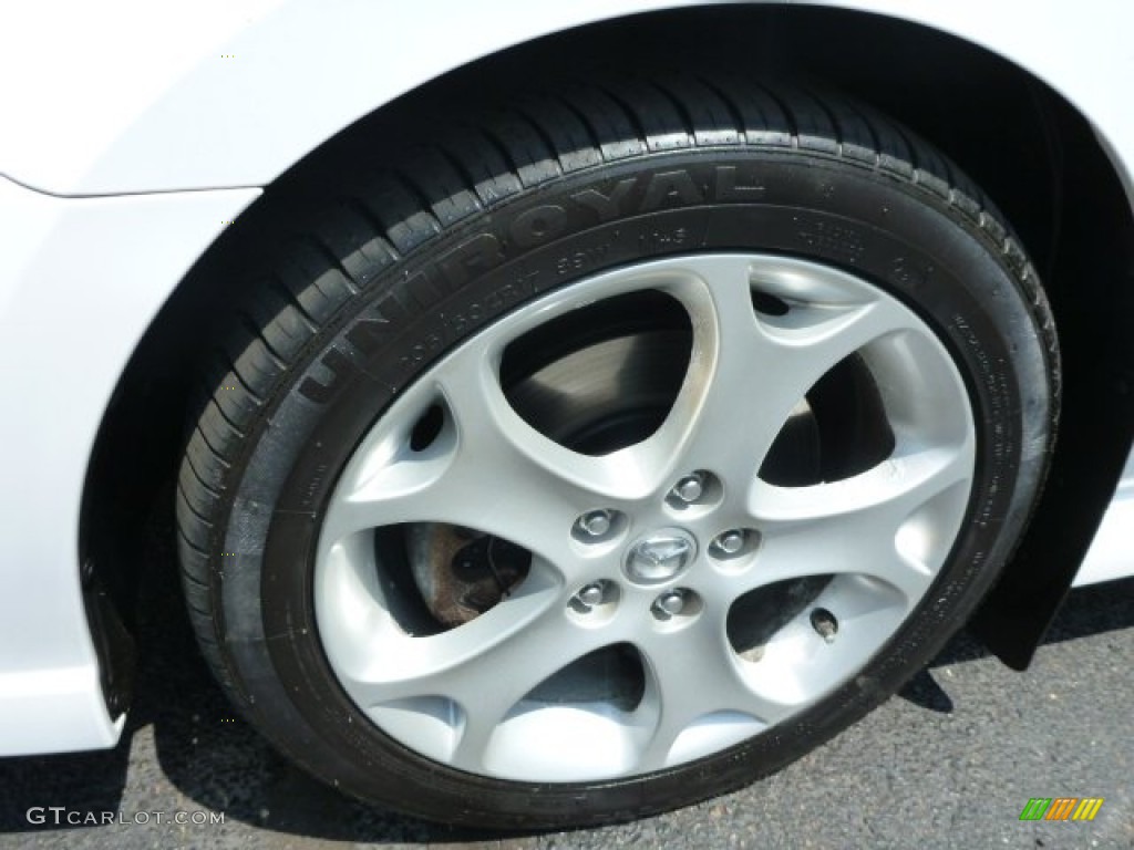 2008 MAZDA5 Touring - Crystal White / Sand photo #8