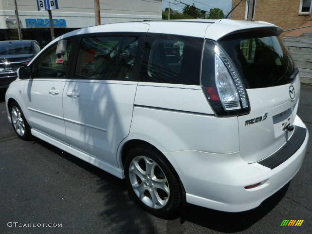 2008 MAZDA5 Touring - Crystal White / Sand photo #10