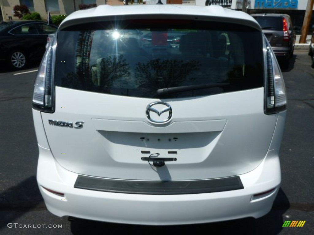 2008 MAZDA5 Touring - Crystal White / Sand photo #11