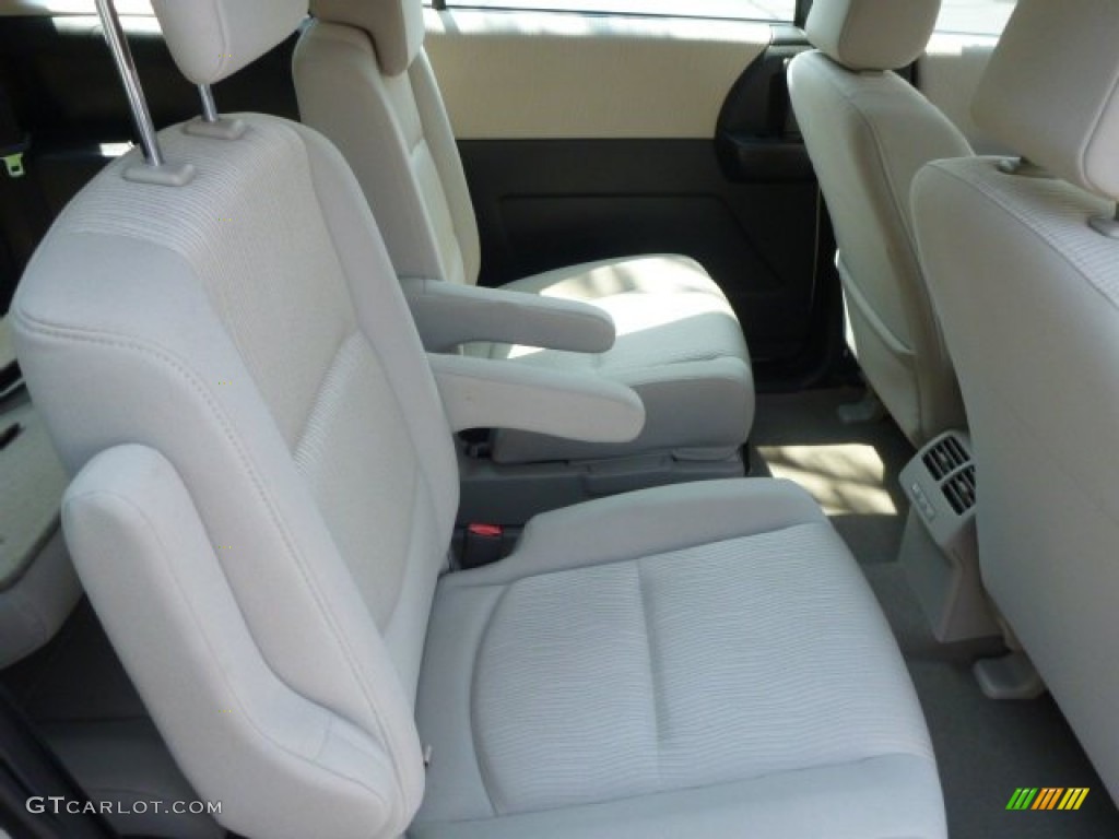 2008 MAZDA5 Touring - Crystal White / Sand photo #14