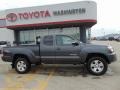 2012 Magnetic Gray Mica Toyota Tacoma V6 TRD Sport Access Cab 4x4  photo #2