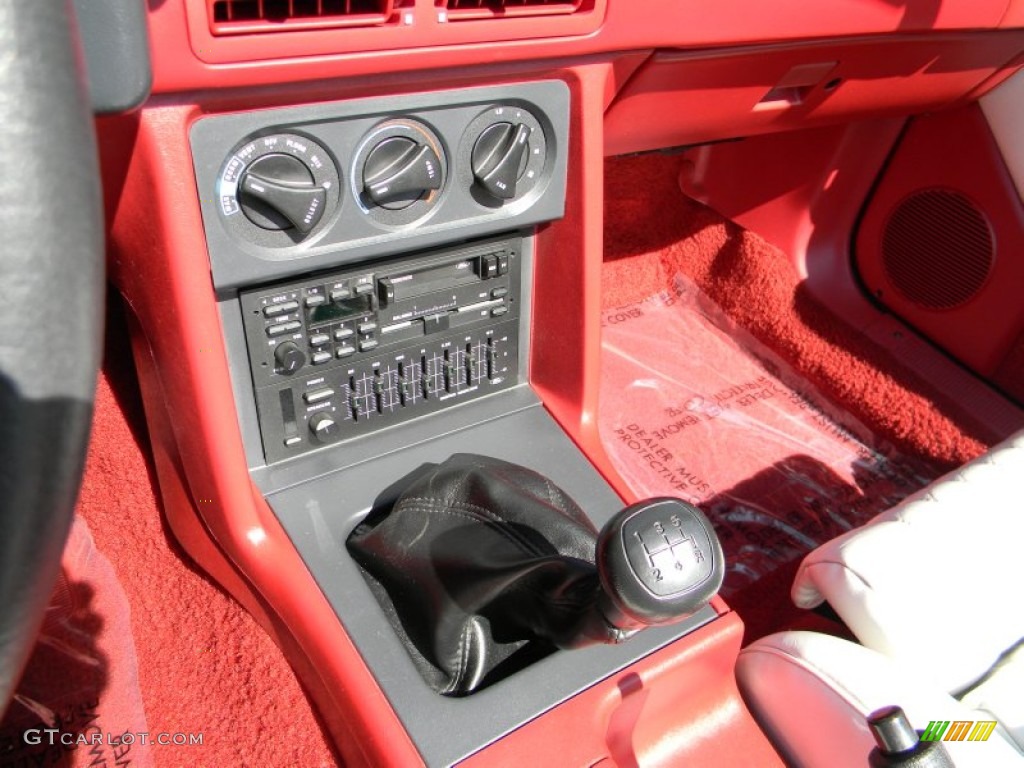1987 Ford Mustang GT Convertible Transmission Photos