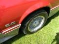 1987 Medium Scarlet Red Ford Mustang GT Convertible  photo #40